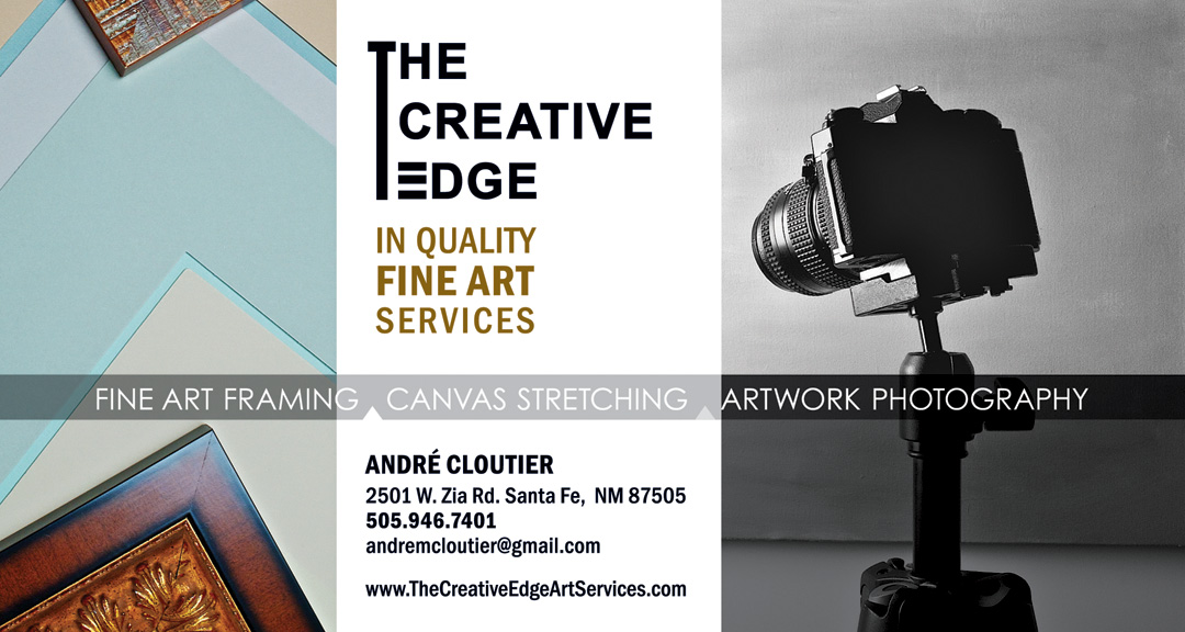 The Creative Edge postcard introducing services